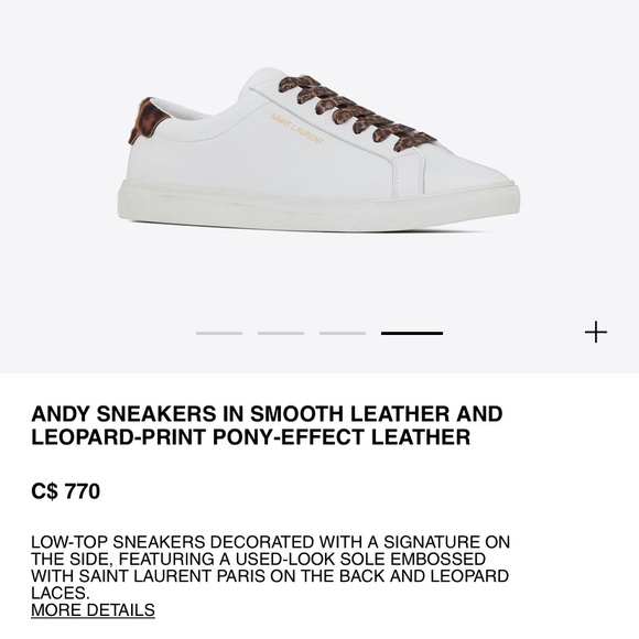 Authentic YSL sneakers ✨SOLD✨ - Picture 2 of 5